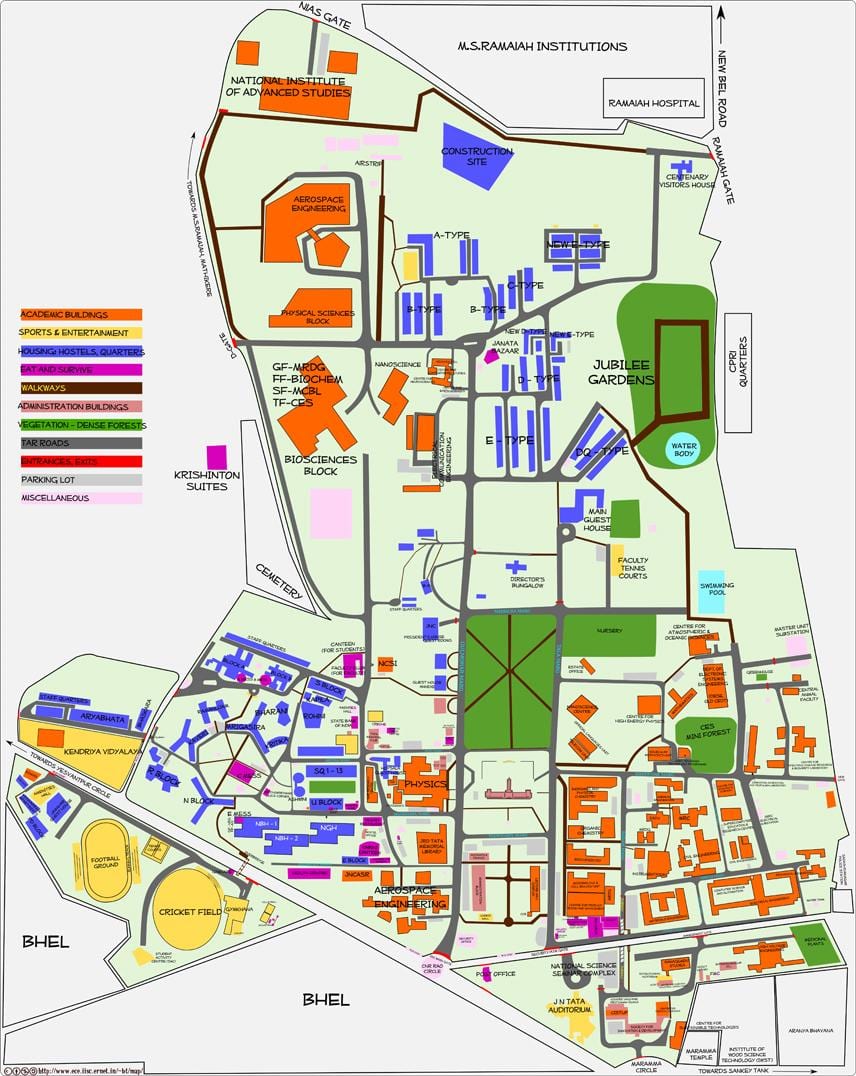 karta ИИСП Bangalore