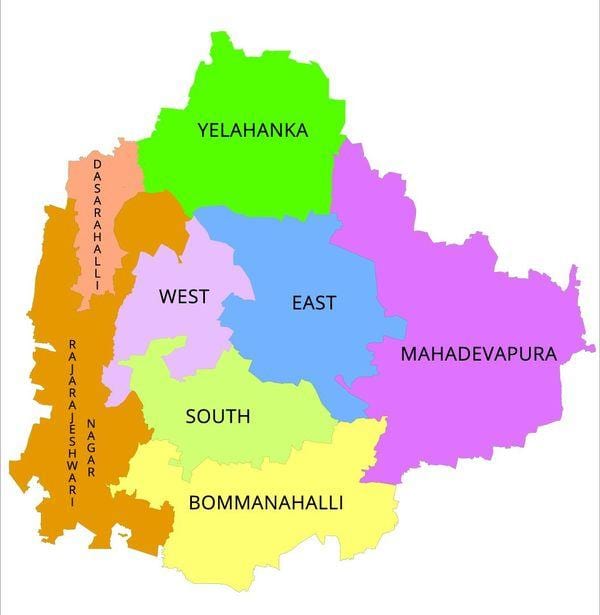 BBMP Bangalore Ward karti