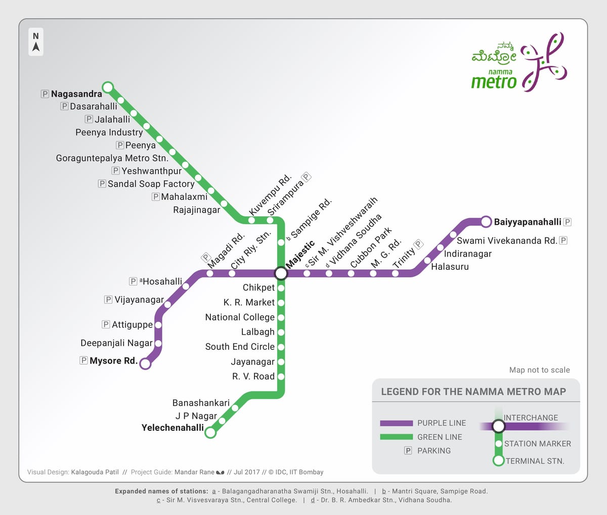 karta za metro u Bangaloreu