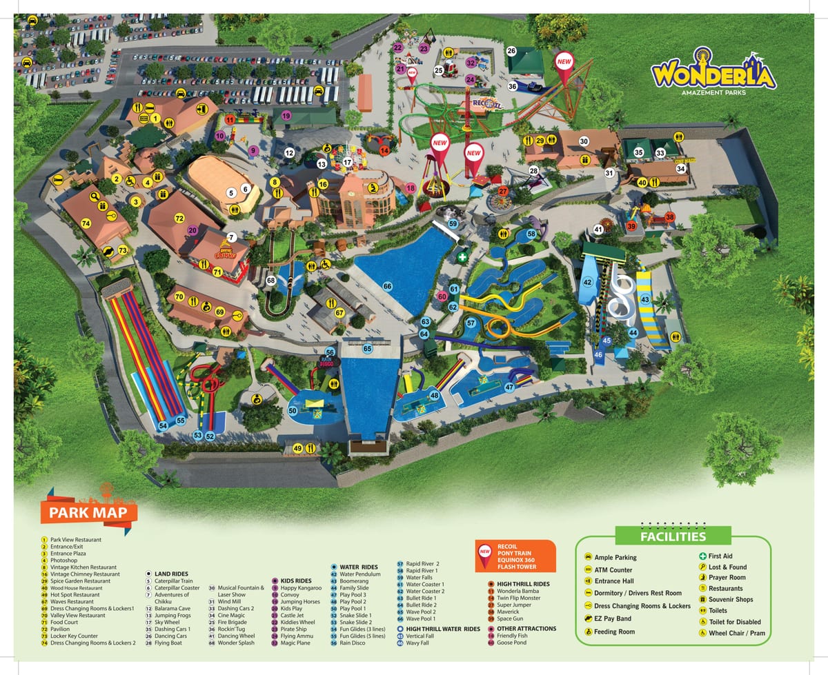 Wonderla Bangalore karti