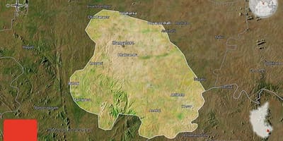 Satelitska karta Bangalore