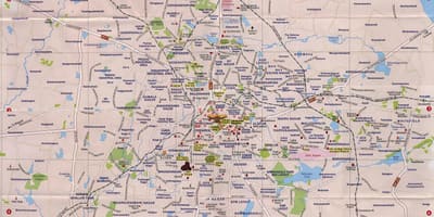 Bangalore znamenitosti kartica